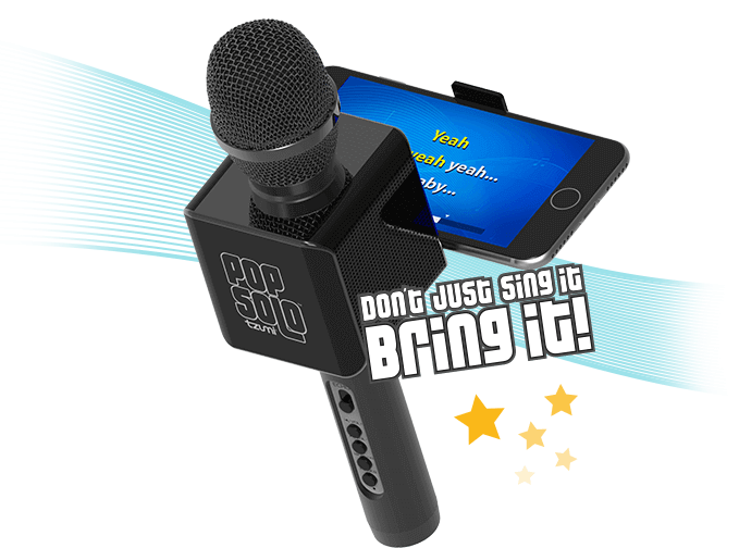 Wireless Bluetooth PopSolo Karaoke Microphone main image 1